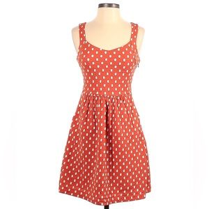 60s Inspired Retro Polka Dot Dress with Pockets